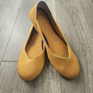 Rothy's Women's Marigold Yellow Flats